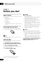 Preview for 10 page of Pioneer XW-SMA1 Operating Instructions Manual