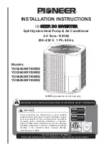 Pioneer YD024GMFI18MR2 Installation Instructions Manual preview