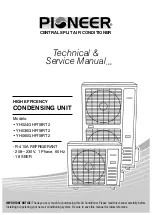 Preview for 1 page of Pioneer YH024GHFI18RT2 Technical & Service Manual