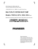 Pioneer YN018-2 User Manual предпросмотр