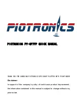 Piotronics PY-GP7FP Quick Manual предпросмотр