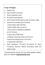 Preview for 2 page of Piotronics PY-GP7FP Quick Manual