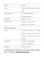 Preview for 10 page of Piotronics PY-GP7FP Quick Manual