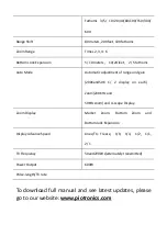 Preview for 12 page of Piotronics PY-GP7FP Quick Manual