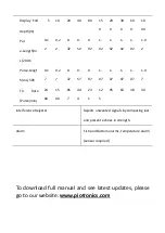 Preview for 13 page of Piotronics PY-GP7FP Quick Manual