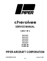 Piper Aircraft Corporation Cherokee 140 PA-28-140 Service Manual preview