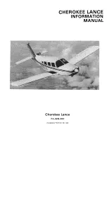 Piper Aircraft Corporation Cherokee Lance PA-32R-300 Handbook preview