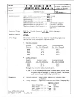 Предварительный просмотр 7 страницы Piper Aircraft Corporation Cherokee PA-28-180 Airplane Flight Manual