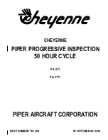 Piper Aircraft Corporation CHEYENNE PA-31T Manual preview