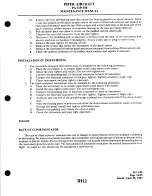 Preview for 723 page of Piper Aircraft Corporation MOJAVE PA-31 P-350 Maintenance Manual