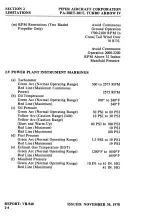 Предварительный просмотр 9 страницы Piper Aircraft Corporation PA-28RT-201T TURBO ARROW IV Operating Handbook