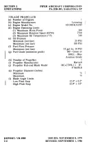 Preview for 9 page of Piper Aircraft Corporation PA-32R-301T Pilot Operating Handbook