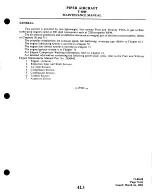 Preview for 1007 page of Piper Aircraft Corporation T1040 Maintenance Manual