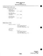 Preview for 1031 page of Piper Aircraft Corporation T1040 Maintenance Manual