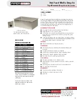 Preview for 8 page of Piper Products 1-CIDI Specifications