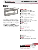 Preview for 2 page of Piper Products DB-2-CI Specifications