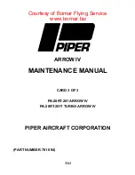 Preview for 533 page of Piper Arrow IV Maintenance Manual