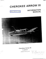 Piper Arrow PA-28R-201 Information Manual preview