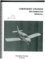 Preview for 2 page of Piper CHEROKEE CRUISER PA-28-140 Information Manual