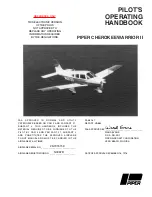 Piper CHEROKEE WARRIOR II Pilot Operating Handbook preview