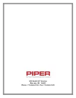 Предварительный просмотр 16 страницы Piper ICE-60 Service Manual