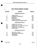 Preview for 5 page of Piper PA-24-180 Comanche Airplane Service Manual