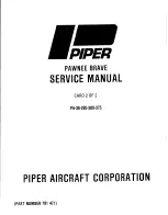 Preview for 278 page of Piper Pawnee Brave Service Manual