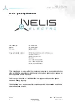 Preview for 2 page of Pipistrel VELIS Electro Pilot Operating Handbook