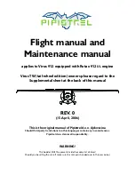 Preview for 1 page of Pipistrel Virus 912 Flight And Maintenance Manual