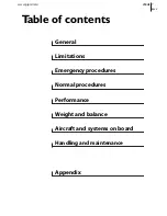 Preview for 7 page of Pipistrel Virus 912 Flight And Maintenance Manual