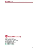 Preview for 22 page of PIQUADRO CALORE BRUSCHETTA BRU70D Operating, Installation And Maintenance Manual