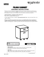 Piranha Furniture PC10 Assembly Instructions Manual preview