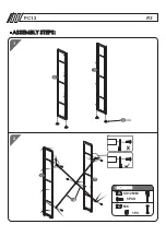 Предварительный просмотр 3 страницы Piranha Furniture PC12 Assembly Instruction