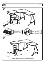 Предварительный просмотр 14 страницы Piranha Furniture PC28 Assembly Instructions Manual