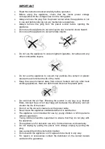 Предварительный просмотр 2 страницы Piranha Cruise 900004 Manual