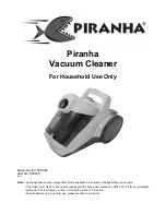 Preview for 1 page of Piranha EV-500-S20 Owner'S Manual