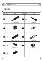 Предварительный просмотр 3 страницы Piranha home Pacu Assembly Instructions Manual