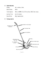 Предварительный просмотр 5 страницы Piranha JJB-603 User Manual