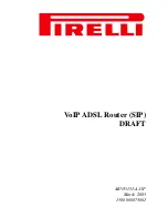 Pirelli ARV3515J-A-GP Manual preview