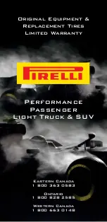 Preview for 1 page of Pirelli PLITOEB0911 Manual