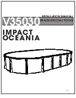 Preview for 1 page of Piscine Solide IMPACT OCEANIA Installation Manual