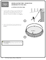 Preview for 20 page of Piscine Solide REFLEXION V35013 Installation Manual