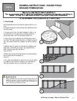 Preview for 13 page of Piscine Solide V35048 Installation Manual