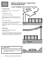 Preview for 14 page of Piscine Solide V35048 Installation Manual