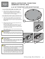 Preview for 23 page of Piscine Solide V35048 Installation Manual