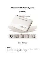 Pisector GSM-01 User Manual предпросмотр