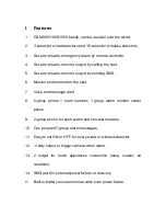 Preview for 2 page of Pisector GSM-01 User Manual