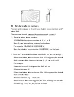 Preview for 8 page of Pisector GSM-01 User Manual