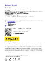 Preview for 6 page of Pisen LE105 Welcome Manual