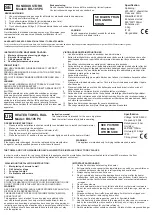 Preview for 2 page of Pisla BK-105 PC Instruction Manual